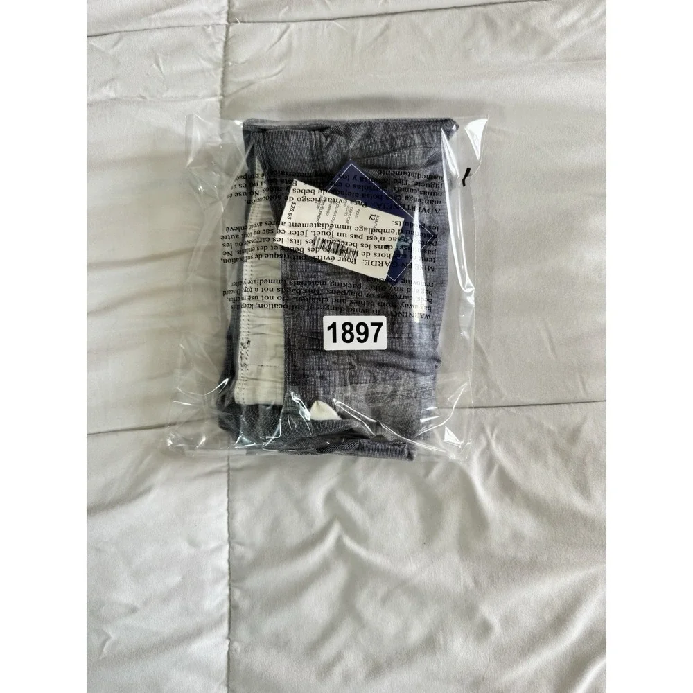 NWT Gymboree Blue Chambray Prairie Fields Shorts Size 12 Drawstring Pockets